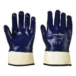 A workwear garment designed for use on construction sites and in industrial work environments.,
