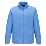 A blue workwear garment featuring anti-static properties, suitable for a wide range of outdoor and site work applications.