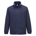 A navy blue workwear garment featuring anti-static properties, suitable for a wide range of outdoor and site work applications.
