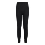 A pair of women's black work trousers featuring a warm thermal lining, suitable for a wide range of outdoor and site work applications.