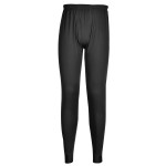 A black workwear garment featuring a warm thermal lining, suitable for a wide range of outdoor and site work applications.