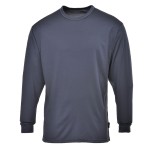 A charcoal workwear garment featuring a warm thermal lining, suitable for a wide range of outdoor and site work applications.