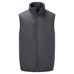 A grey workwear garment featuring a warm thermal lining, suitable for a wide range of outdoor and site work applications.