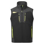 A grey workwear garment designed for use on construction sites and in industrial work environments.,