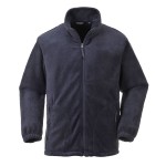 A navy blue workwear garment designed for use on construction sites and in industrial work environments.,