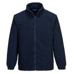 A navy blue workwear garment designed for use on construction sites and in industrial work environments.,