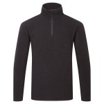 A black workwear garment designed for use on construction sites and in industrial work environments.,