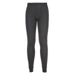 A black workwear garment featuring flame-resistant fabric, suitable for a wide range of outdoor and site work applications.