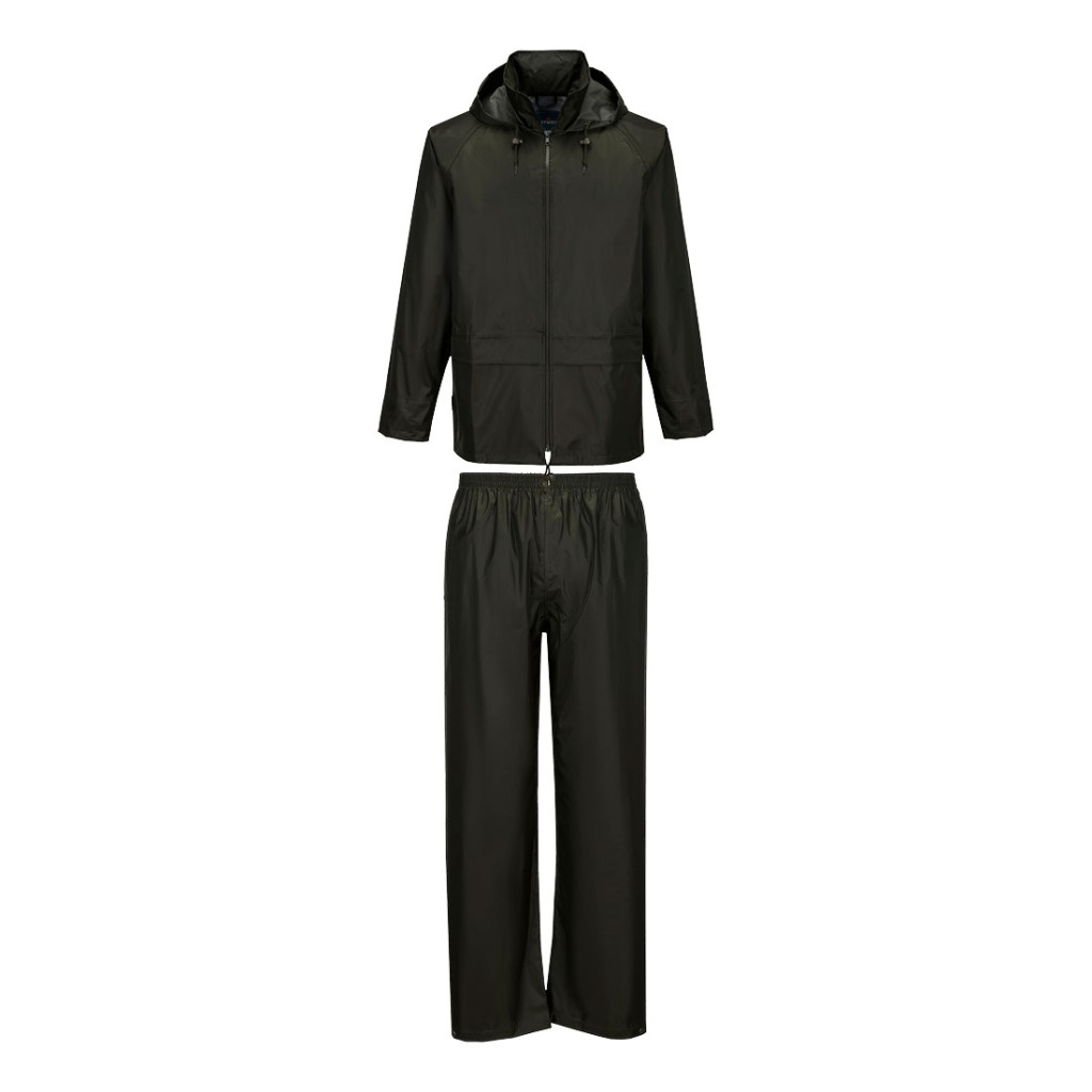 A workwear garment designed for use on construction sites and in industrial work environments.,