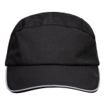 A black workwear garment featuring a water-resistant outer shell, suitable for a wide range of outdoor and site work applications.