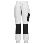 A grey workwear garment designed for use on construction sites and in industrial work environments.,