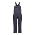 A navy blue workwear garment featuring stretch panels for ease of movement, suitable for a wide range of outdoor and site work applications.