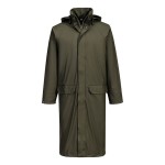 A jacket featuring stretch panels for ease of movement, suitable for a wide range of outdoor and site work applications.