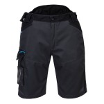 A grey workwear garment designed for use on construction sites and in industrial work environments.,