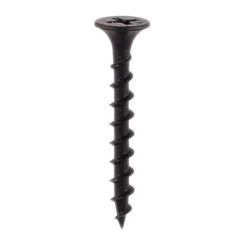 Timco Drywall Screws Coarse Thread Bugle Phillips - Black