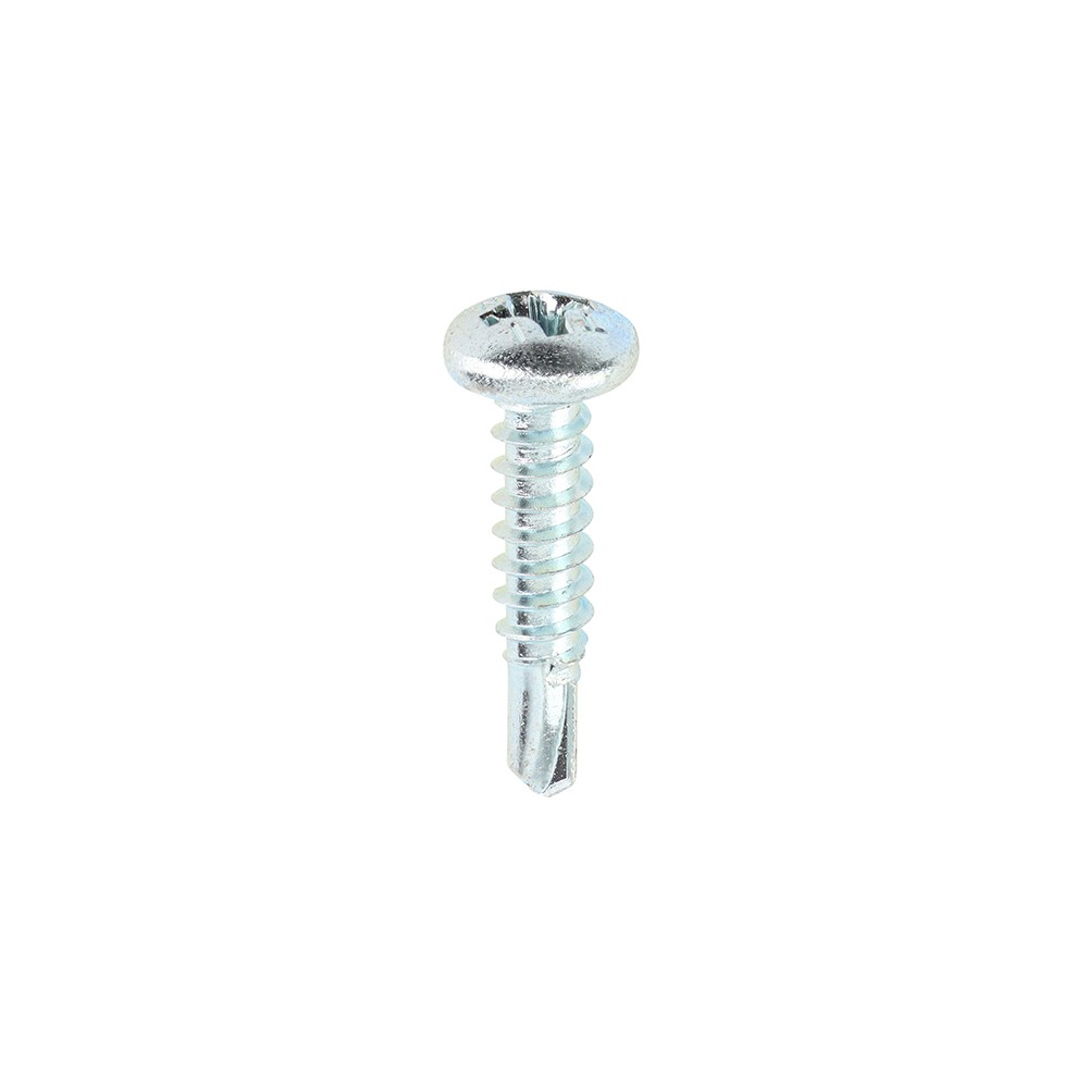 Timco Metal Construction Sheet & Stud Self Drilling Screws Pan Phillips - Zinc