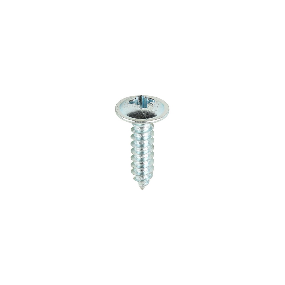 Timco Metal Self Tapping Screws Flange Pozi - Zinc