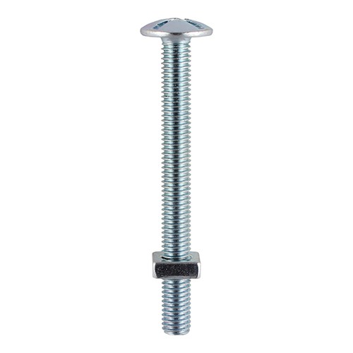 Timco Roofing Bolts & Square Nuts - Zinc