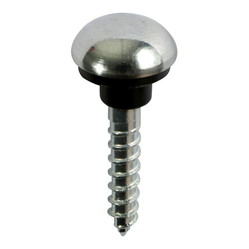 Timco Mirror Hanging Screws Zinc - Chrome Dome