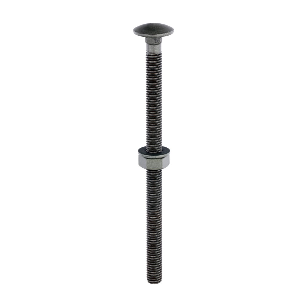 Timco Carriage Bolts Hex Nuts & Form A Washers Dome - Green