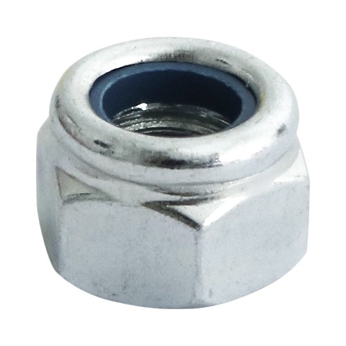 Timco Nylon Nuts Type P - Zinc
