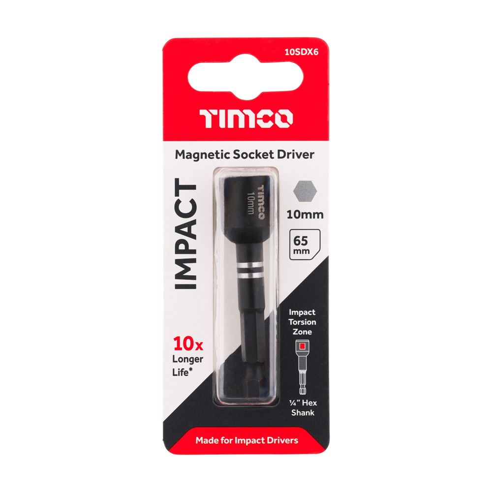 Timco Impact Magnetic Socket Drivers