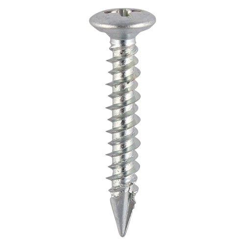 Timco Window Fabrication Screws Pan Countersunk Phillips - Zinc