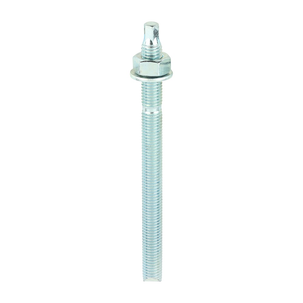 Timco Chemical Anchor Threaded Studs, Nuts & Washers - Zinc