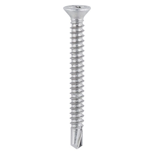 Timco Window Fabrication Self Drilling & Tap Screws Countersunk Phillips - Stainless Steel