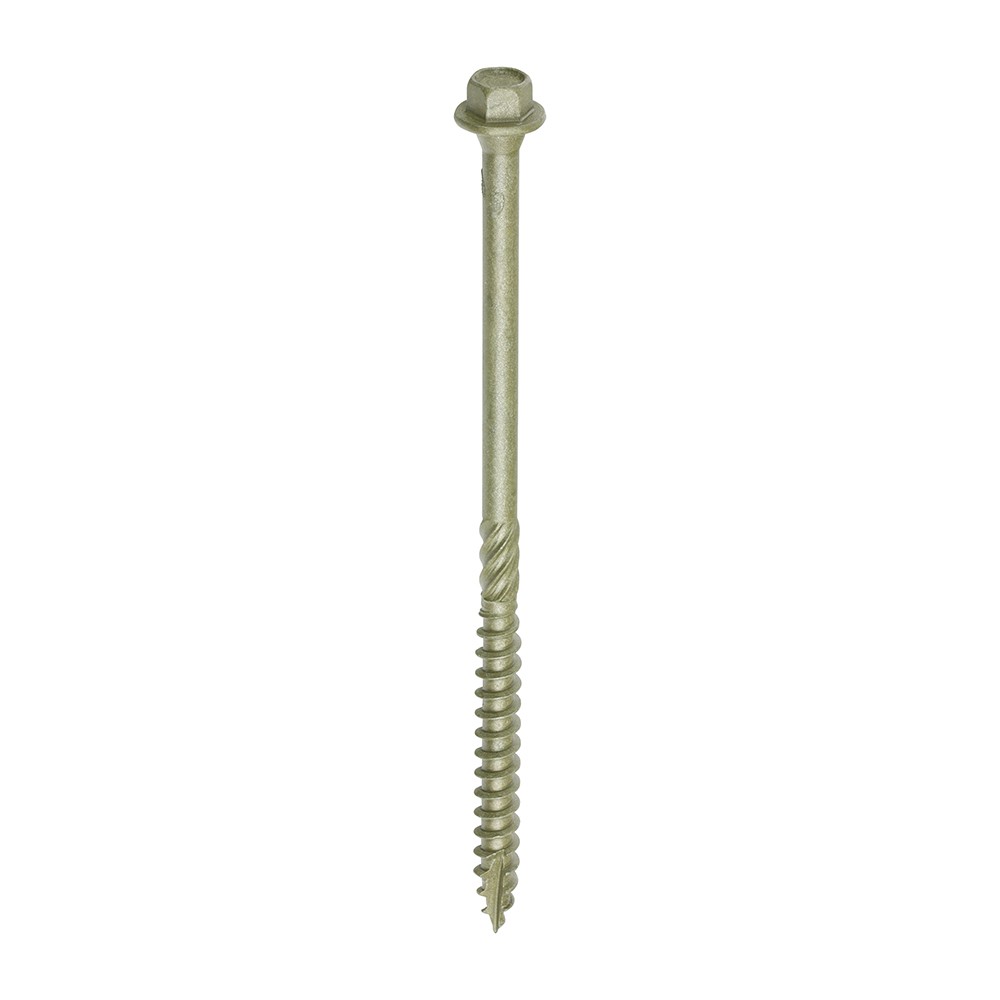 Timco Timber Frame Construction & Landscaping Screws Hex - Green Organic