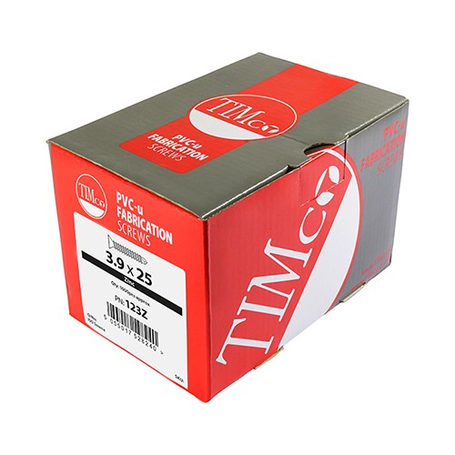 Timco Window Fabrication Self Drilling & Tapping Screws Countersunk Phillips - Zinc