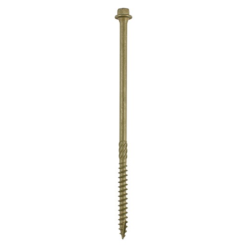 Timco Timber Screws 6.7mm Hex Head - Green