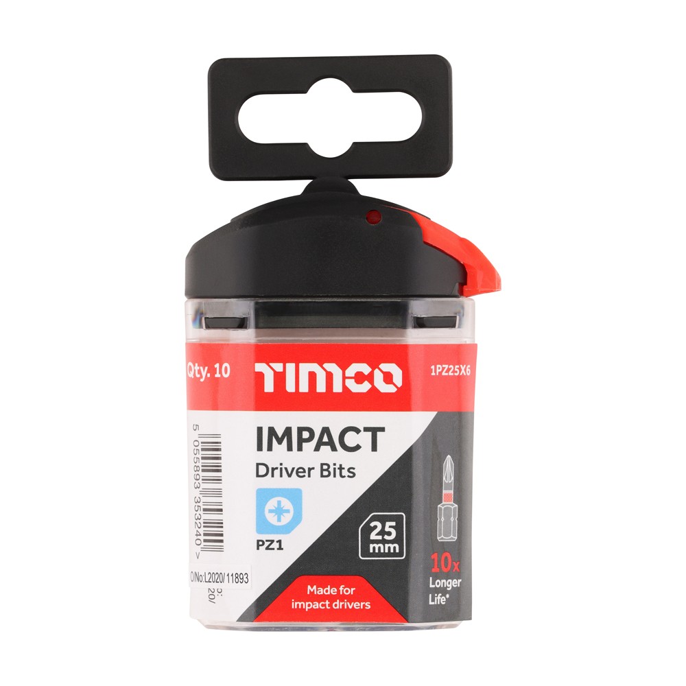 Timco Impact Driver Bits Pozi
