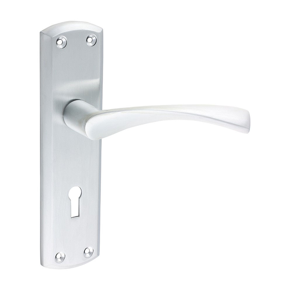 Timco Zeta Lock Handles - Satin Chrome