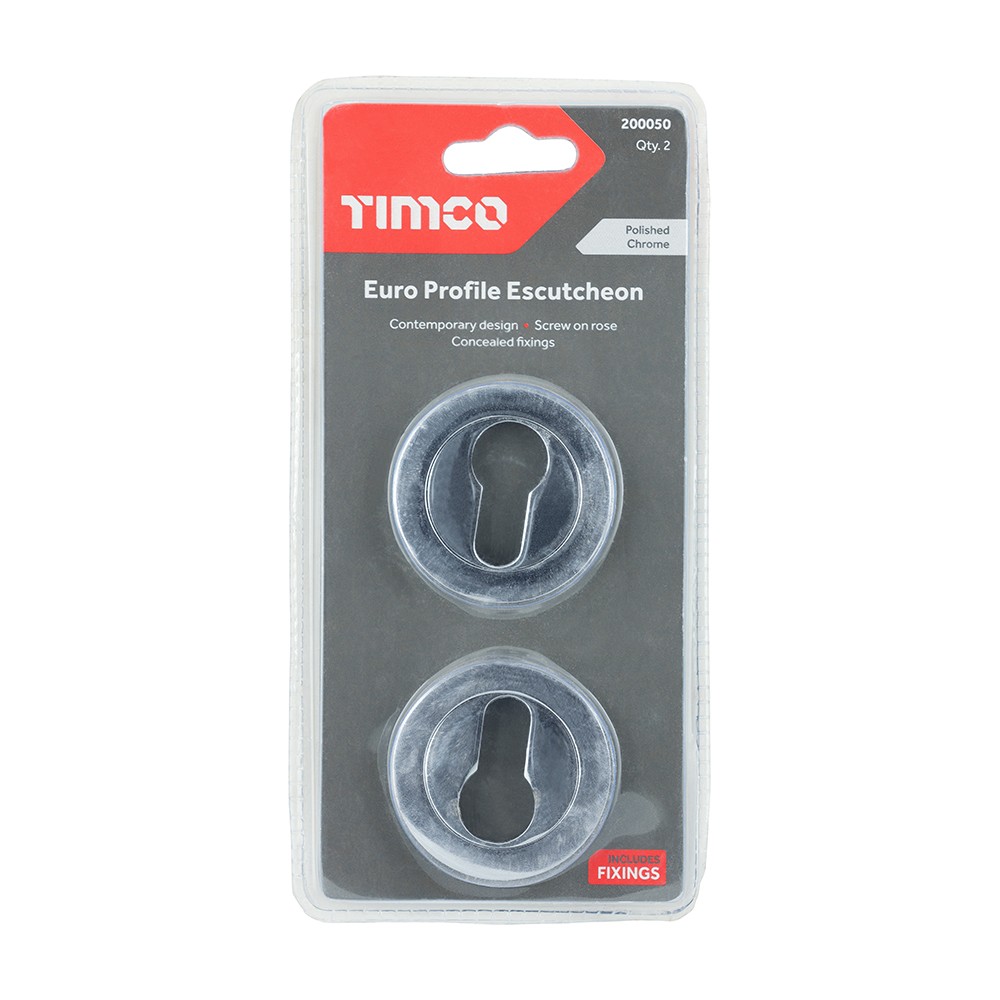 Timco Euro Profile Escutcheon