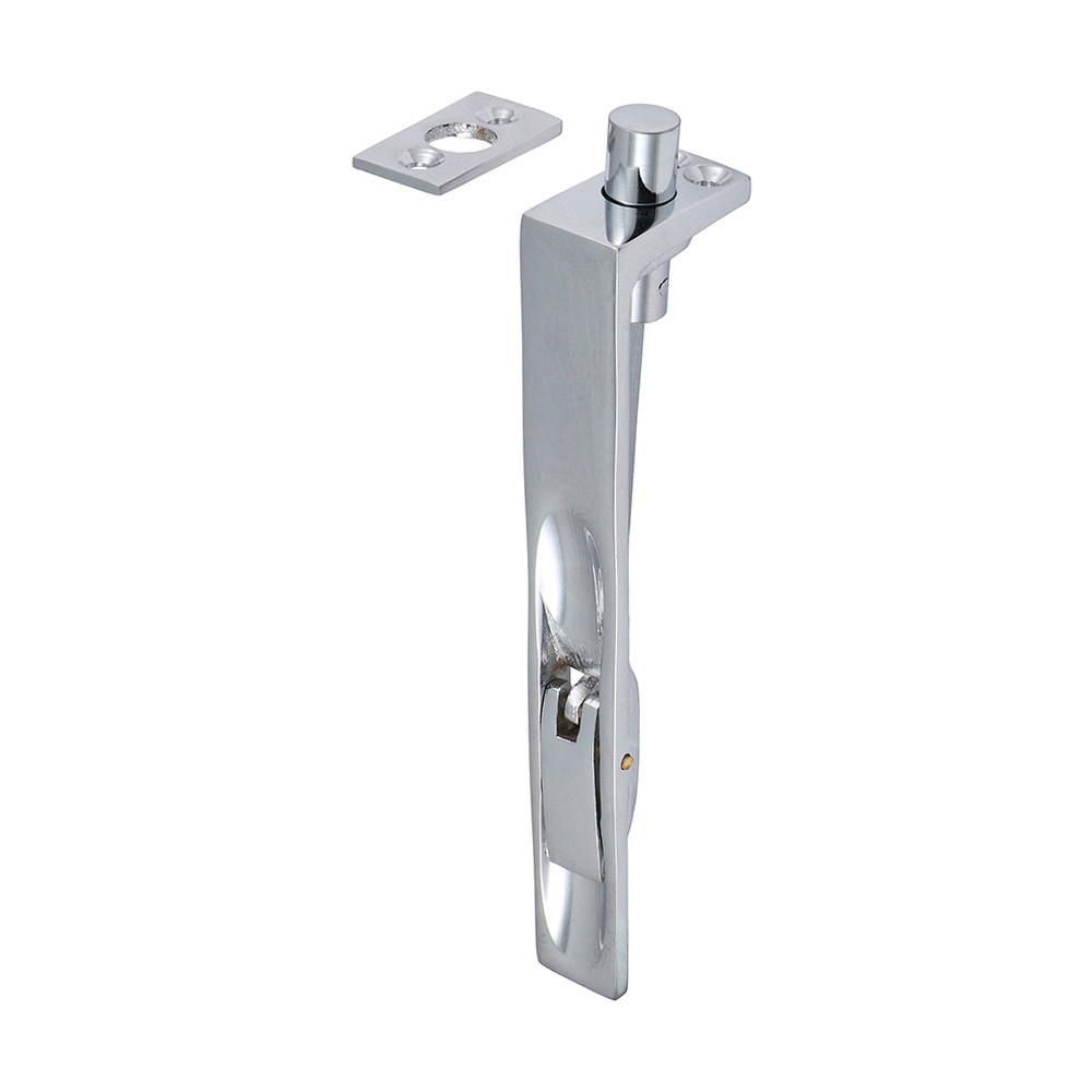 Timco Lever Action Flush Bolt - Polished Chrome