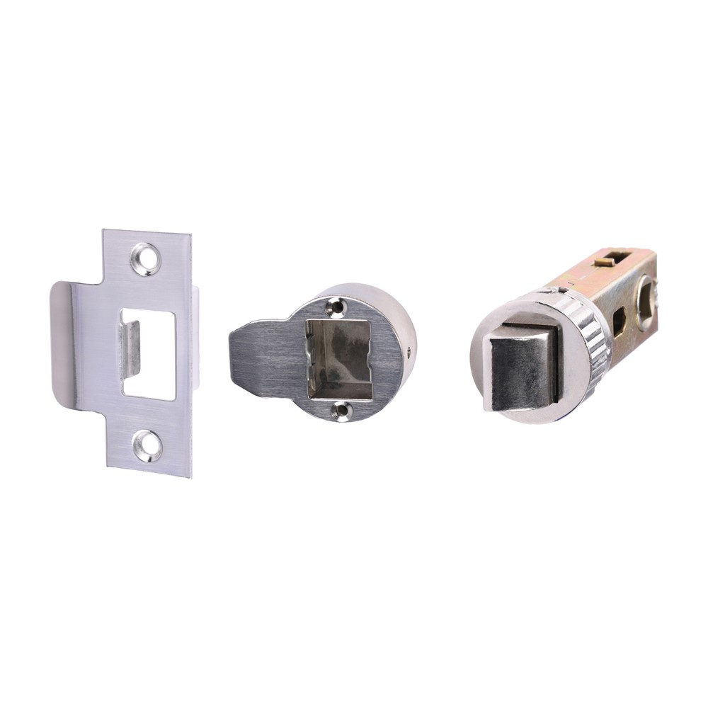 Timco Quick Fit Round Tubular Latch - Nickel