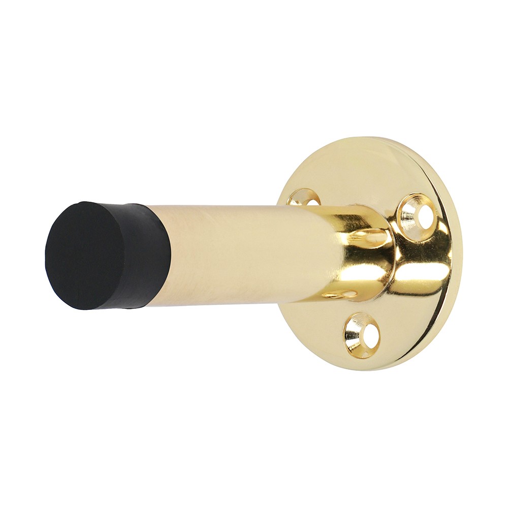 Timco Projection Door Stop - Polished Brass