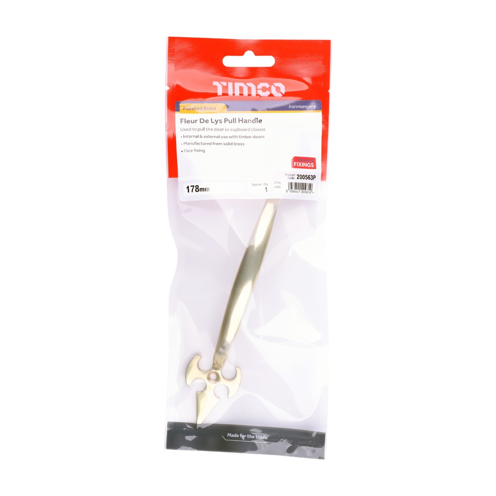 Timco Fleur De Lys Pull Handle - TimPacks