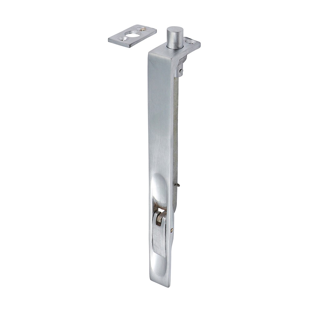Timco Lever Action Flush Bolt - Satin Chrome