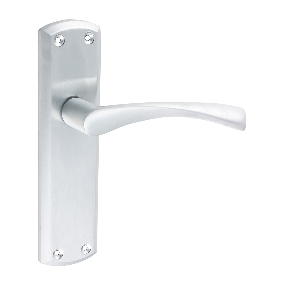 Timco Zeta Latch Handles - Satin Chrome