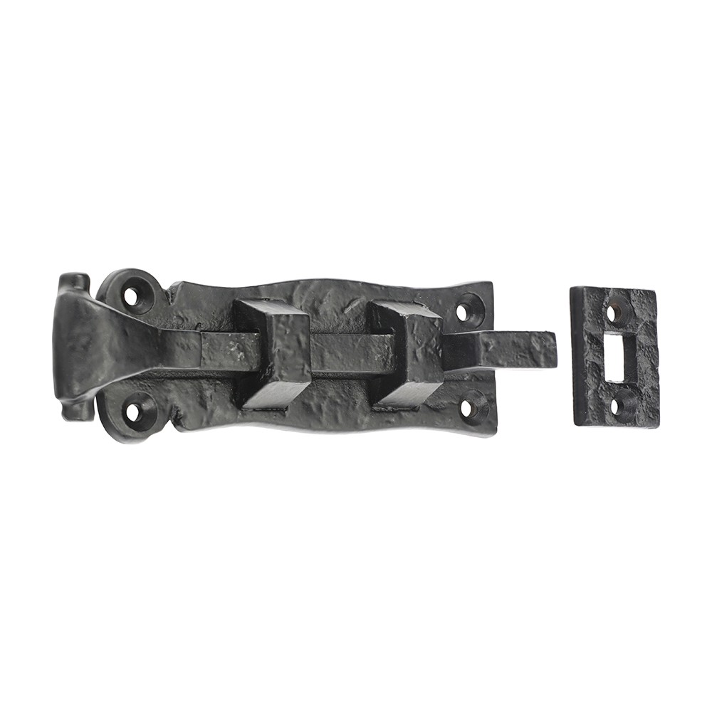 Timco Scroll Necked Bolt - Antique Black