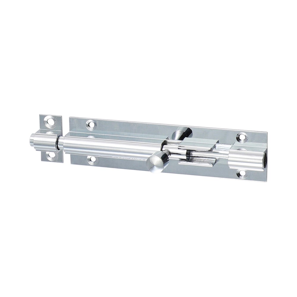Timco Straight Barrel Bolt - Polished Chrome