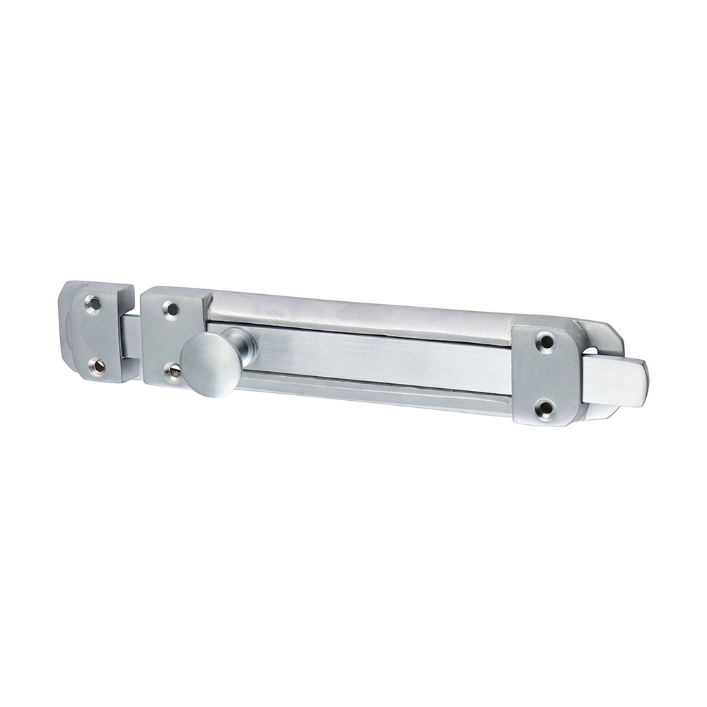 Timco Contract Flat Section Bolt - Satin Chrome