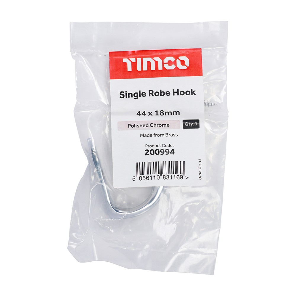 Timco Single Robe Hook