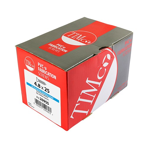 Timco Window Fabrication Screws Countersunk Phillips - Stainless Steel