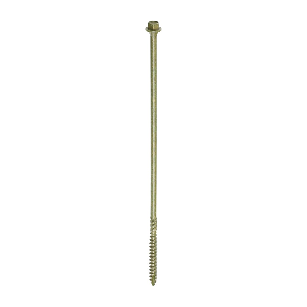 Timco Timber Frame Construction & Landscaping Screws Hex Head - Organic Green
