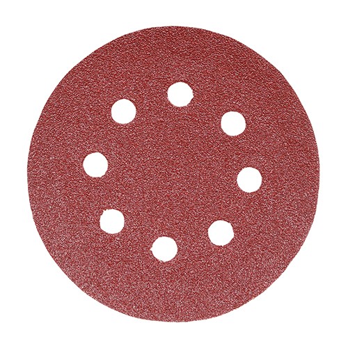 Timco Random Orbital Sanding Discs 150mm - Red