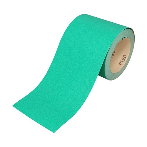 Timco Sandpaper Roll 115 x 10mm - Green