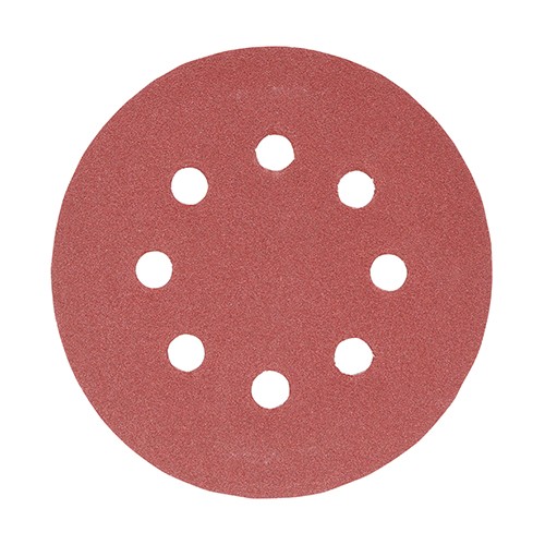 Timco Random Orbital Sanding Discs 125mm - Red